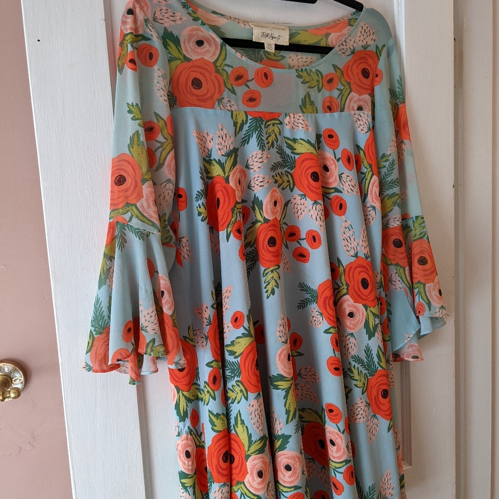 Rare Rifle Paper Company x Paper Crown Dress